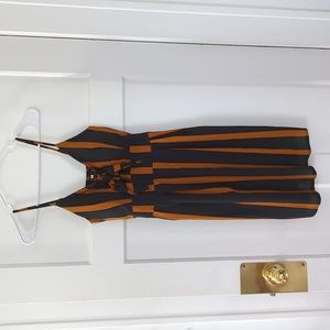 Unknown Brand Vertical stripe dress